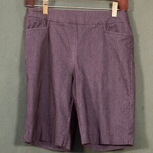 Shorts - navy blue stretch